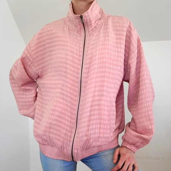 VINTAGE - 100% Silk bomber jacket - Picture 11 of 16